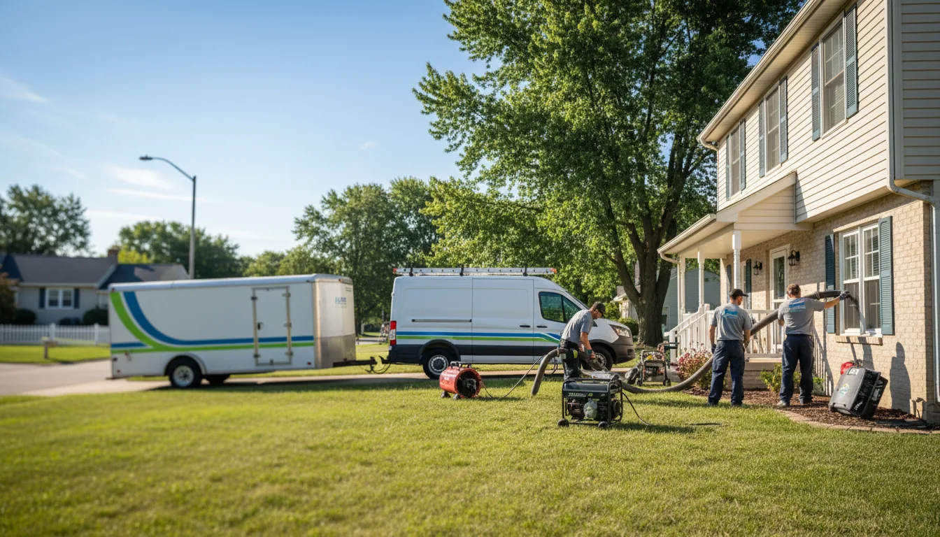 Flooded Basement Restoration And Cleanup With Repair in Gering, NE near me